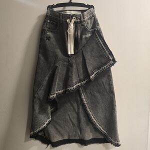 Offwhite Denim Skirt